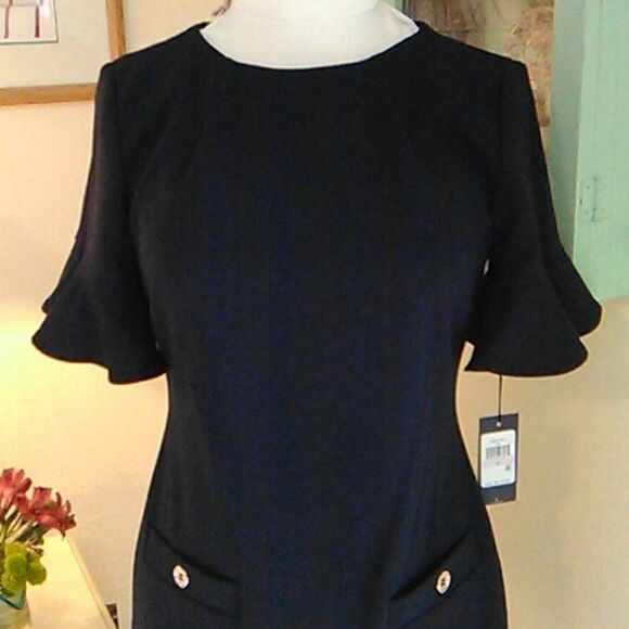 NWT Tommy Hilfiger Navy Dress - Picture 2 of 12